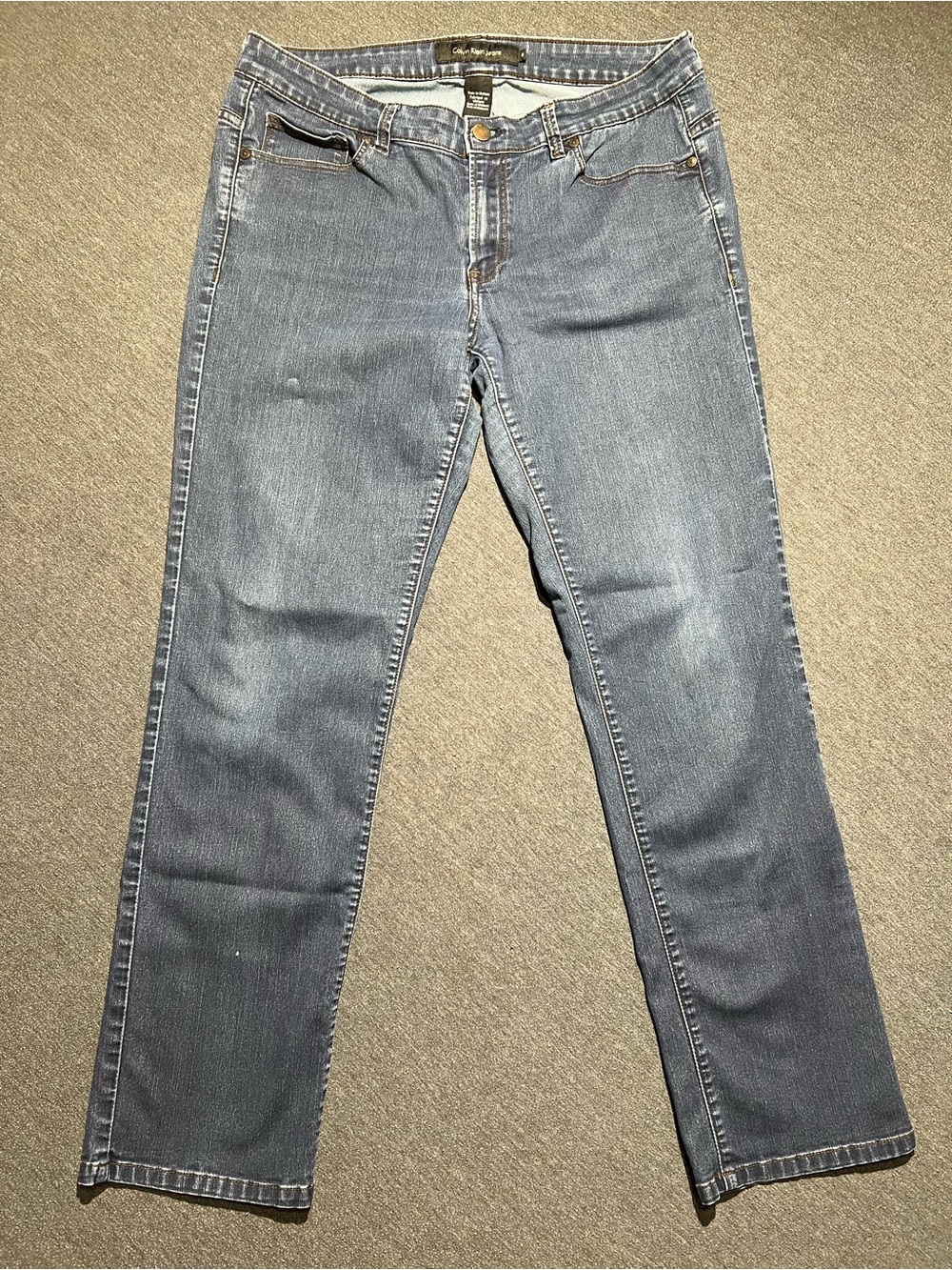 Calvin Klein Jeans Women's Boot Cut Jeans in Medium Blue
